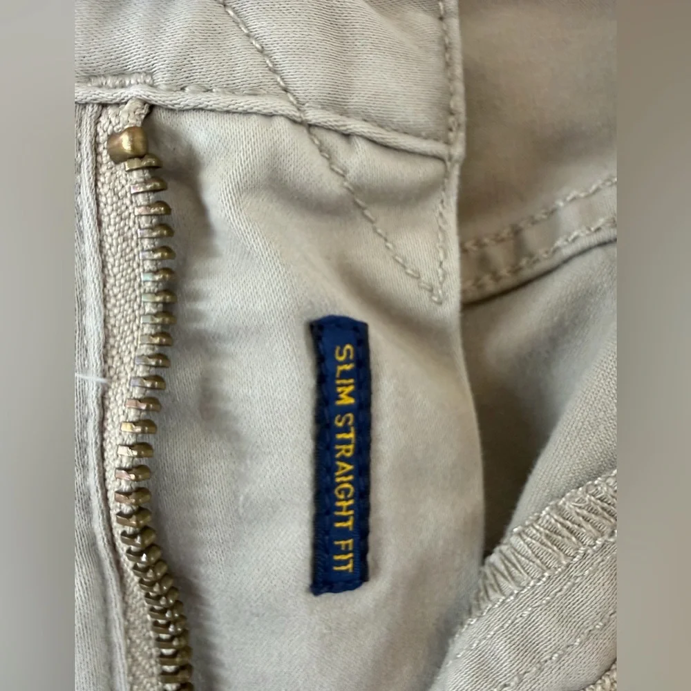 Polo Ralph Lauren Slim Straight Khaki Pants‎ 36x34 Beige Chino Classic Preppy